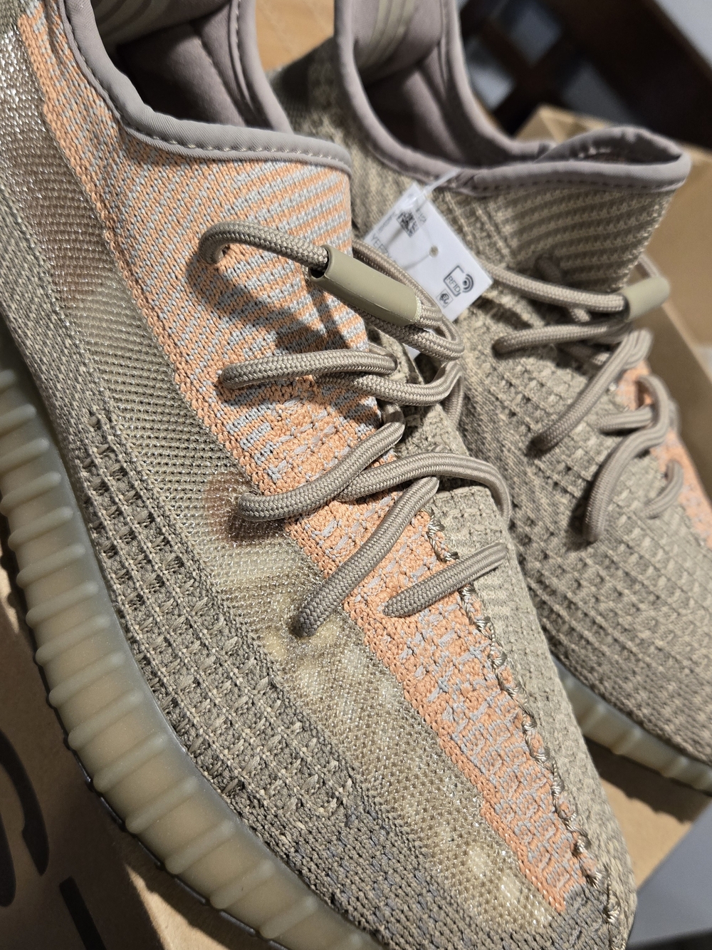 adidas Yeezy Boost 350 V2 Tan and Gum Sneakers
